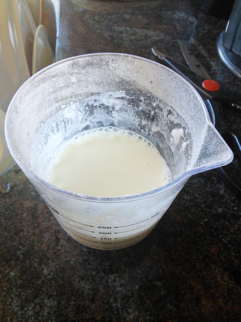 Homemade buttermilk