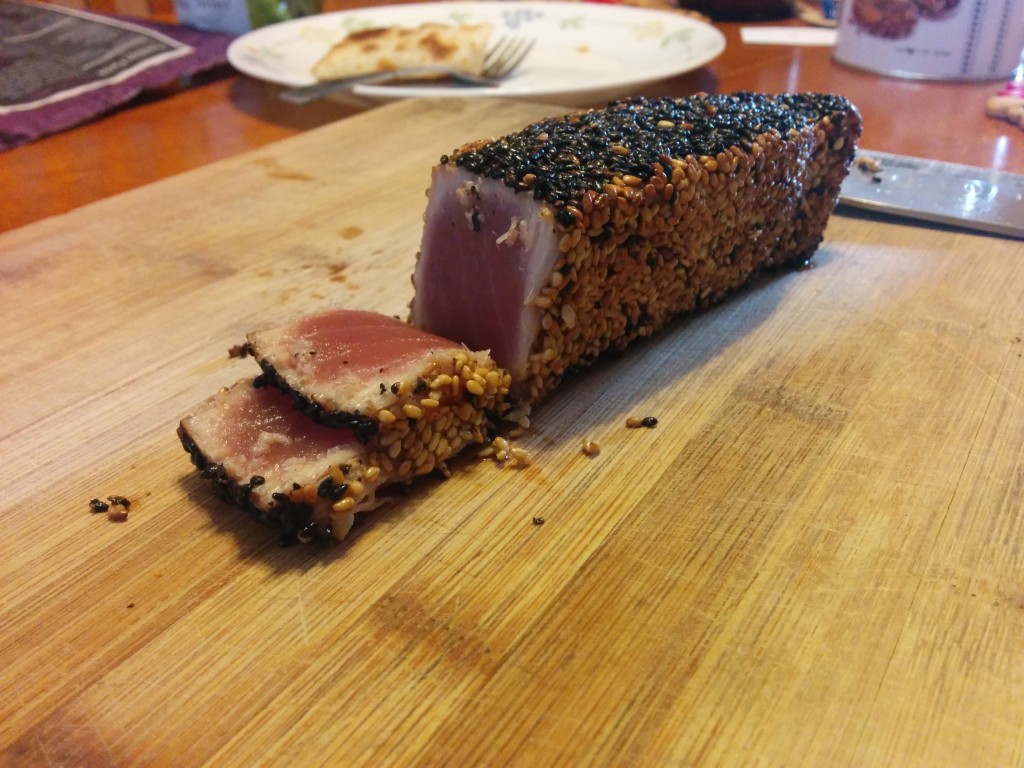 ahi seared sesame 