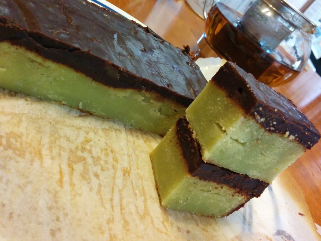 matcha japanese fudge