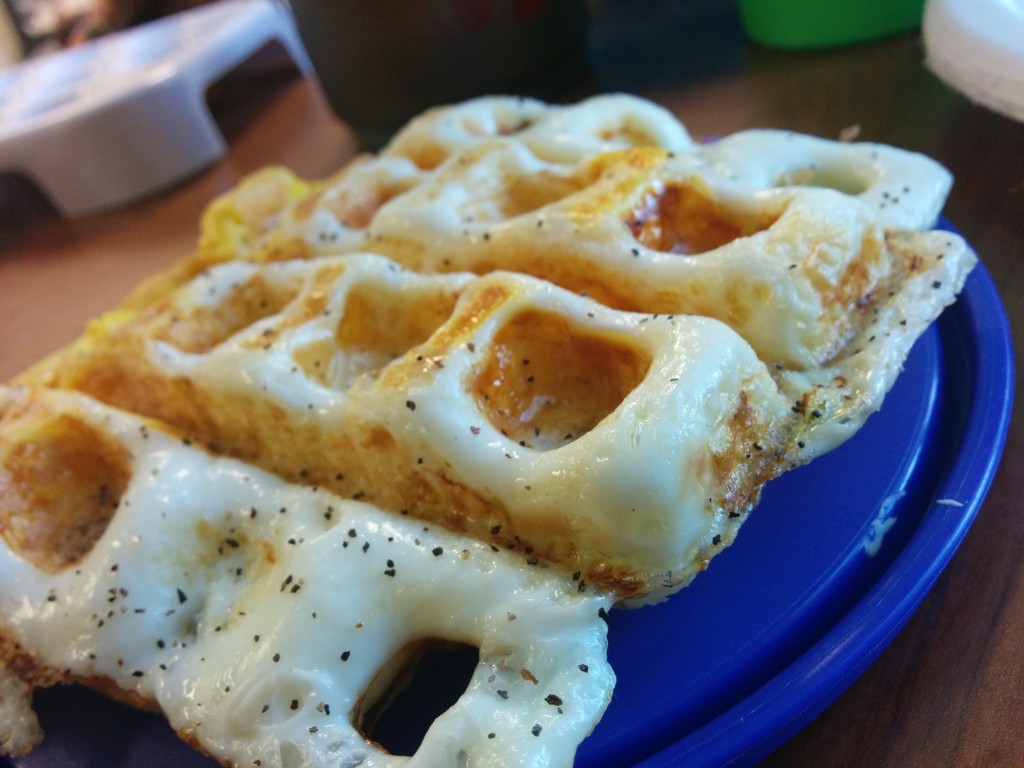 waffle of egg